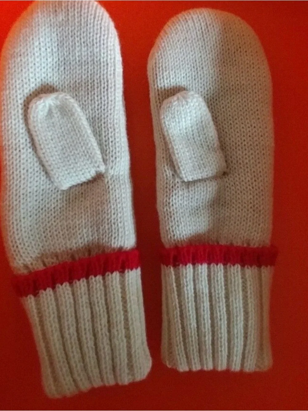 kate spade new york Girls Owl Hat & Mitten Set Wool Knit Lined XXS 2/3